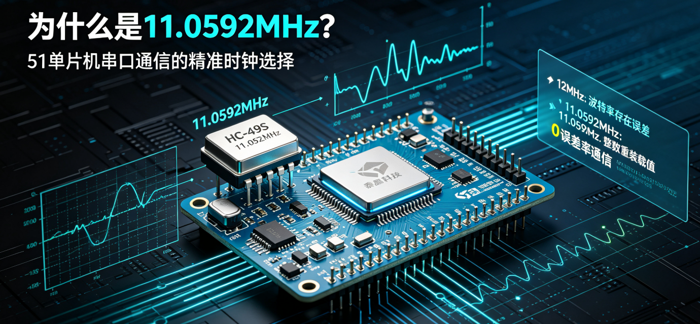 11.0592MHz晶振与51单片机为何是黄金搭档？