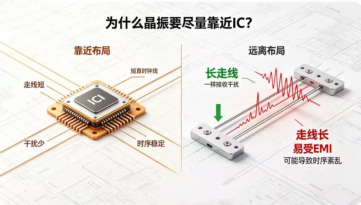 IC与晶振的关系解析：为什么晶振必须靠近芯片？-TKD91香蕉视频在线播放科技