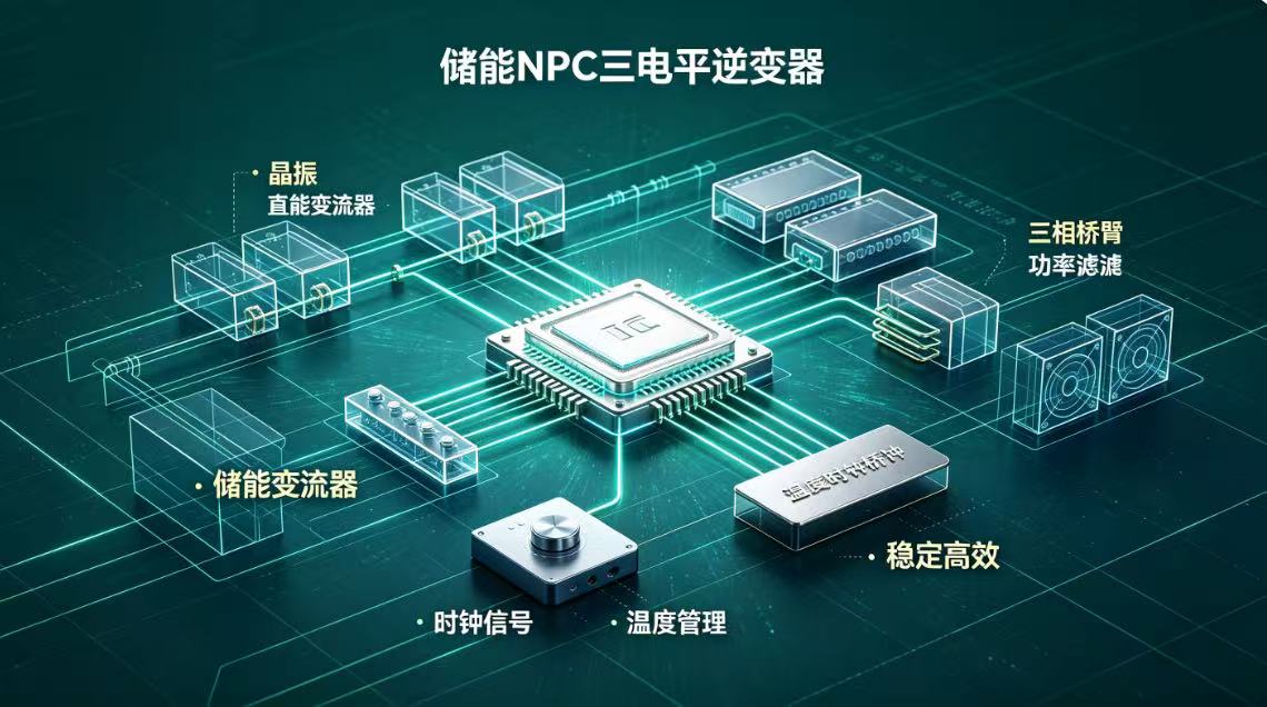  晶振在储能NPC系统中的作用与选型指南：高精度有源晶振方案