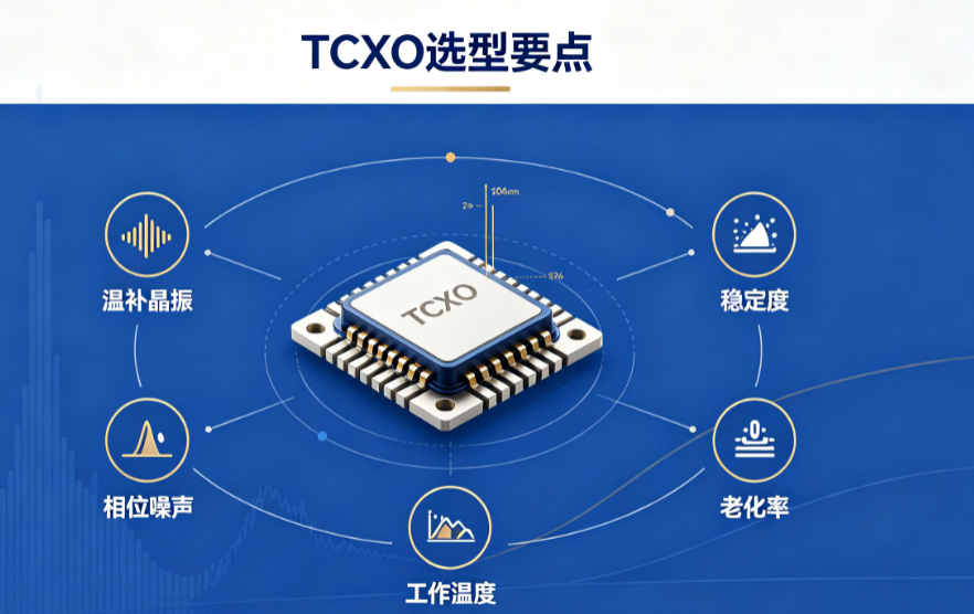 温补晶振（TCXO）核心参数详解：11项关键指标与选型指南