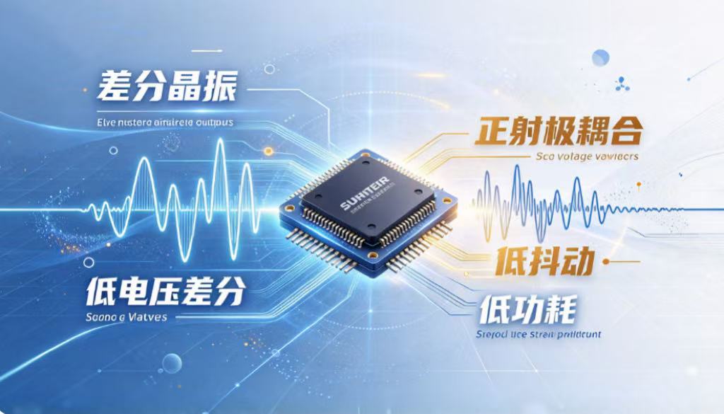 差分晶振输出波形解析：PECL与LVDS输出模式对比